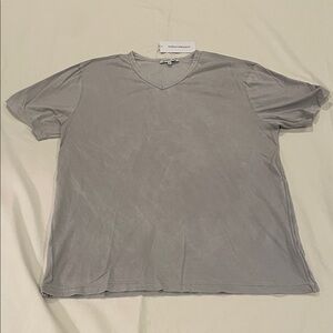 Cotton Citizen Men's Gray V-Neck Shirt